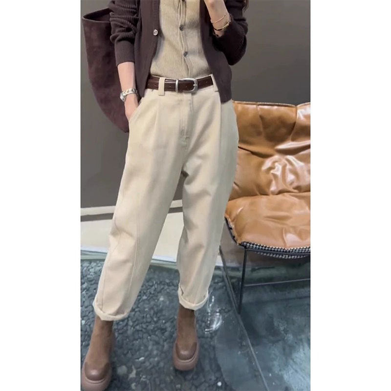 Ensemble Deux Pièces en Tricot – Pantalon Décontracté