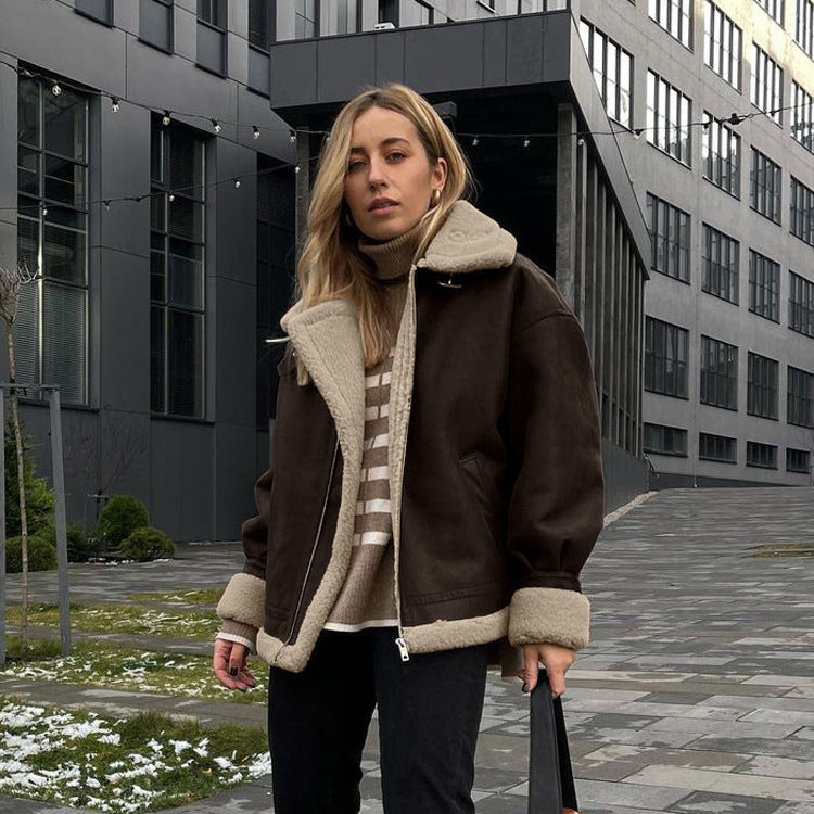 Veste Suédée Chic