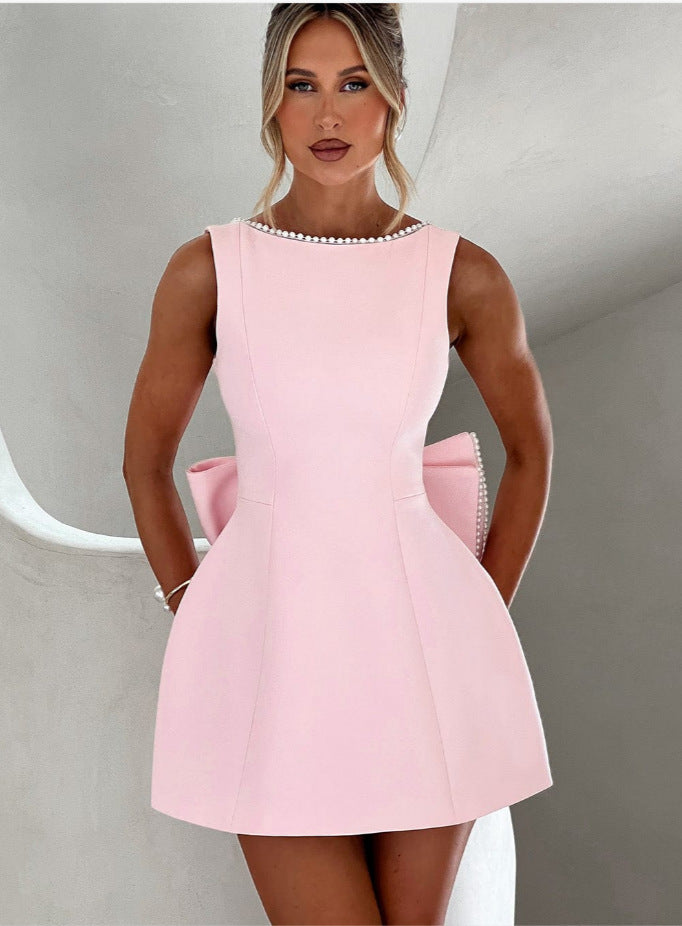 Robe A-Ligne Blanche – Style Frais & Élégant