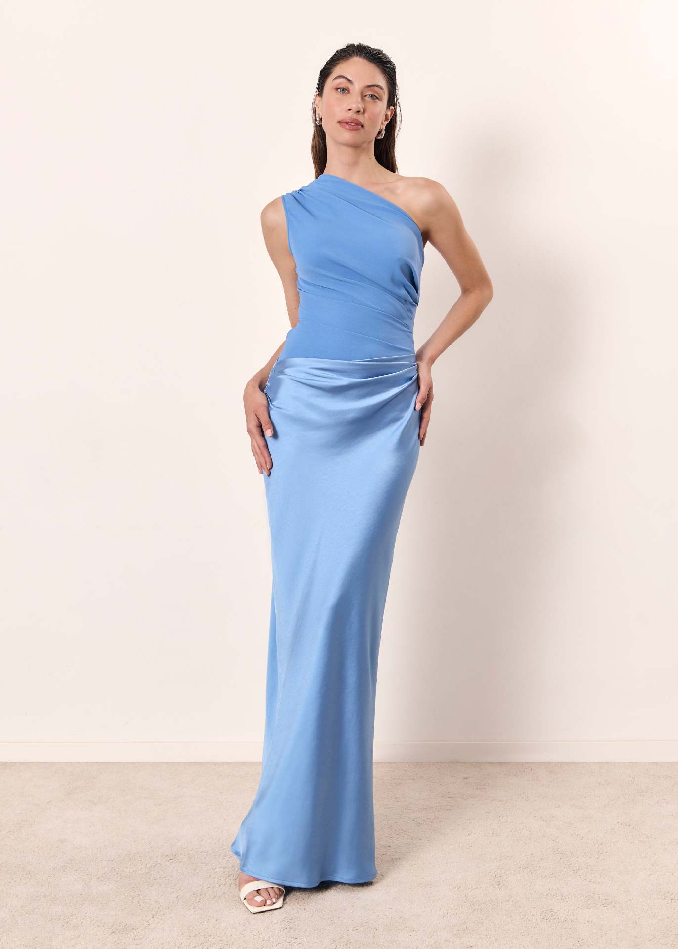 VELMIRA — Robe Élégante à Jupe Longue et Taille Haute