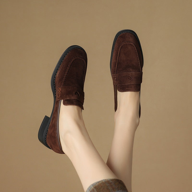 Bottines en Suédine – Talon Moyen & Élégance Intemporelle