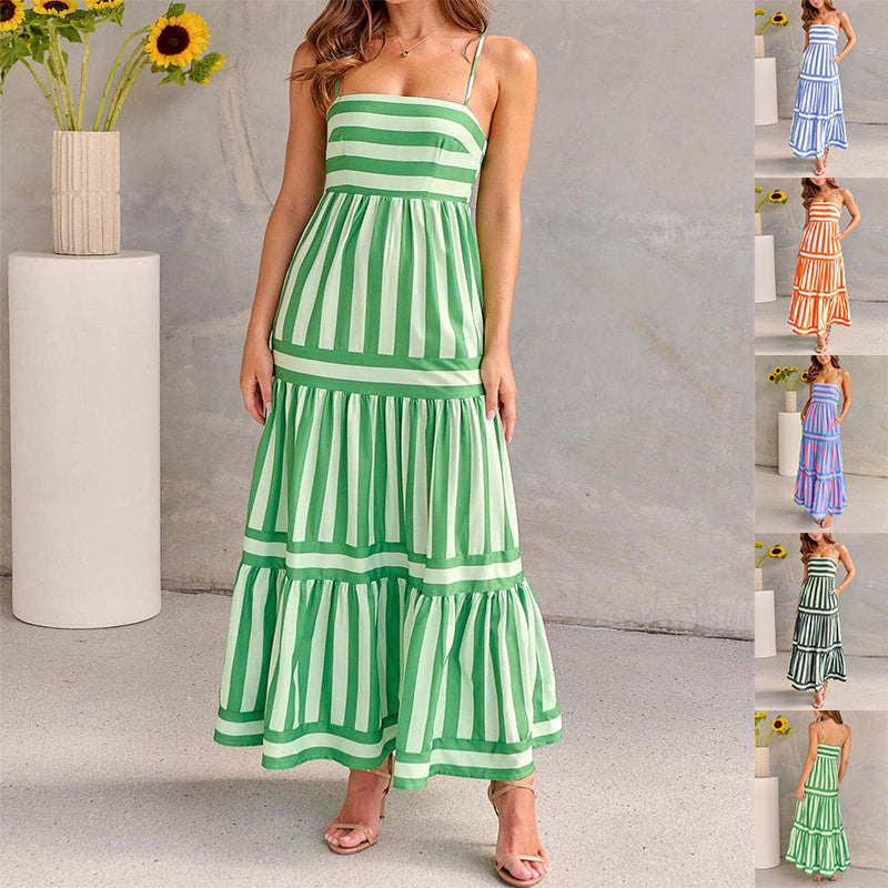Robe Sexy à Bretelles Fines