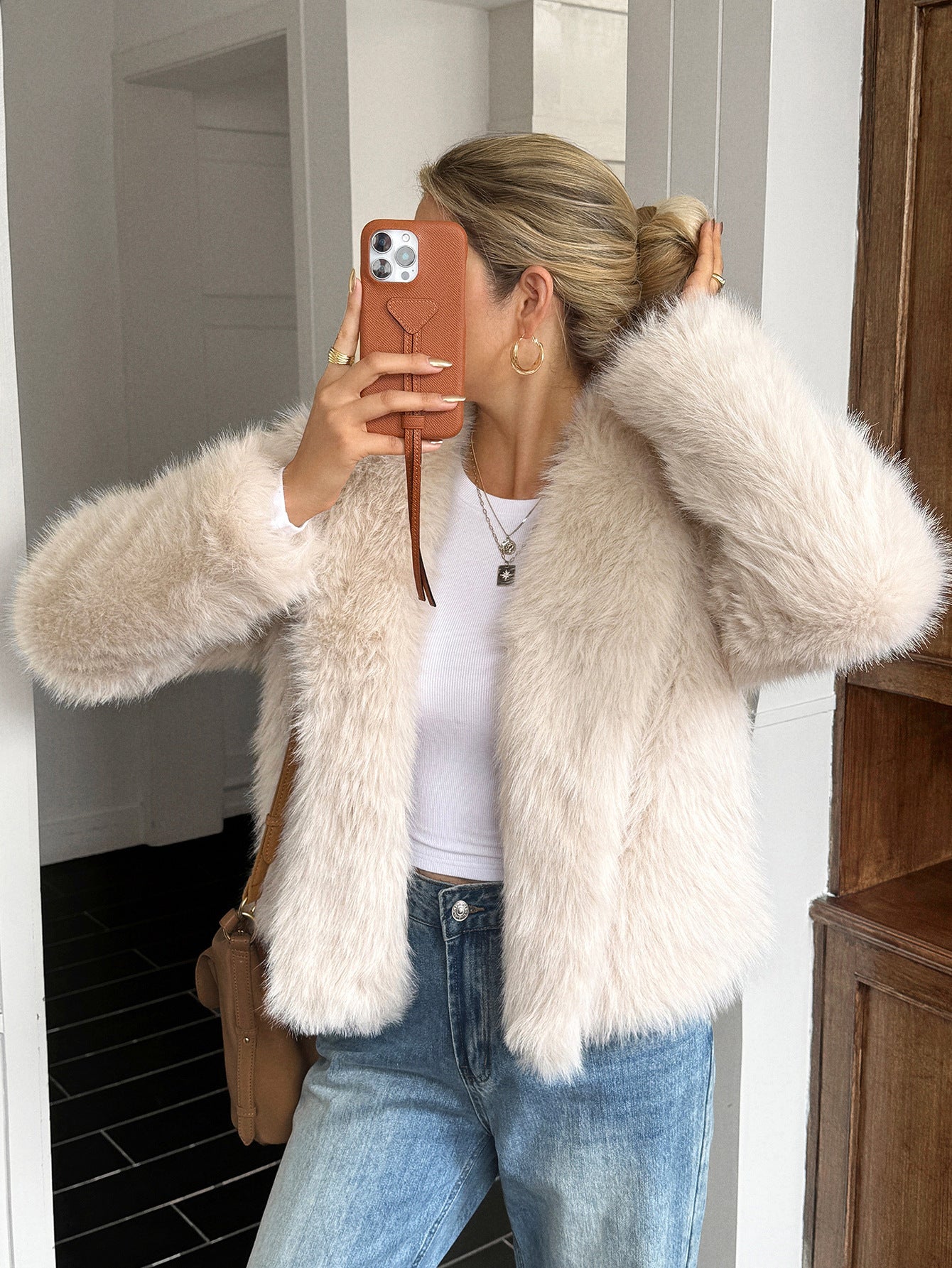 Veste Fausse Fourrure – Confort & Style