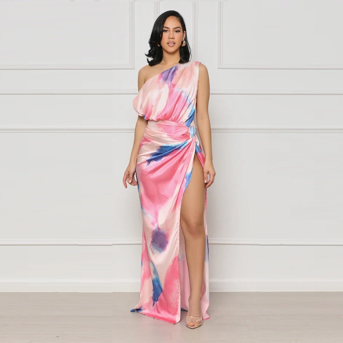 Robe Courte Élégante – Manches Princesse Longues