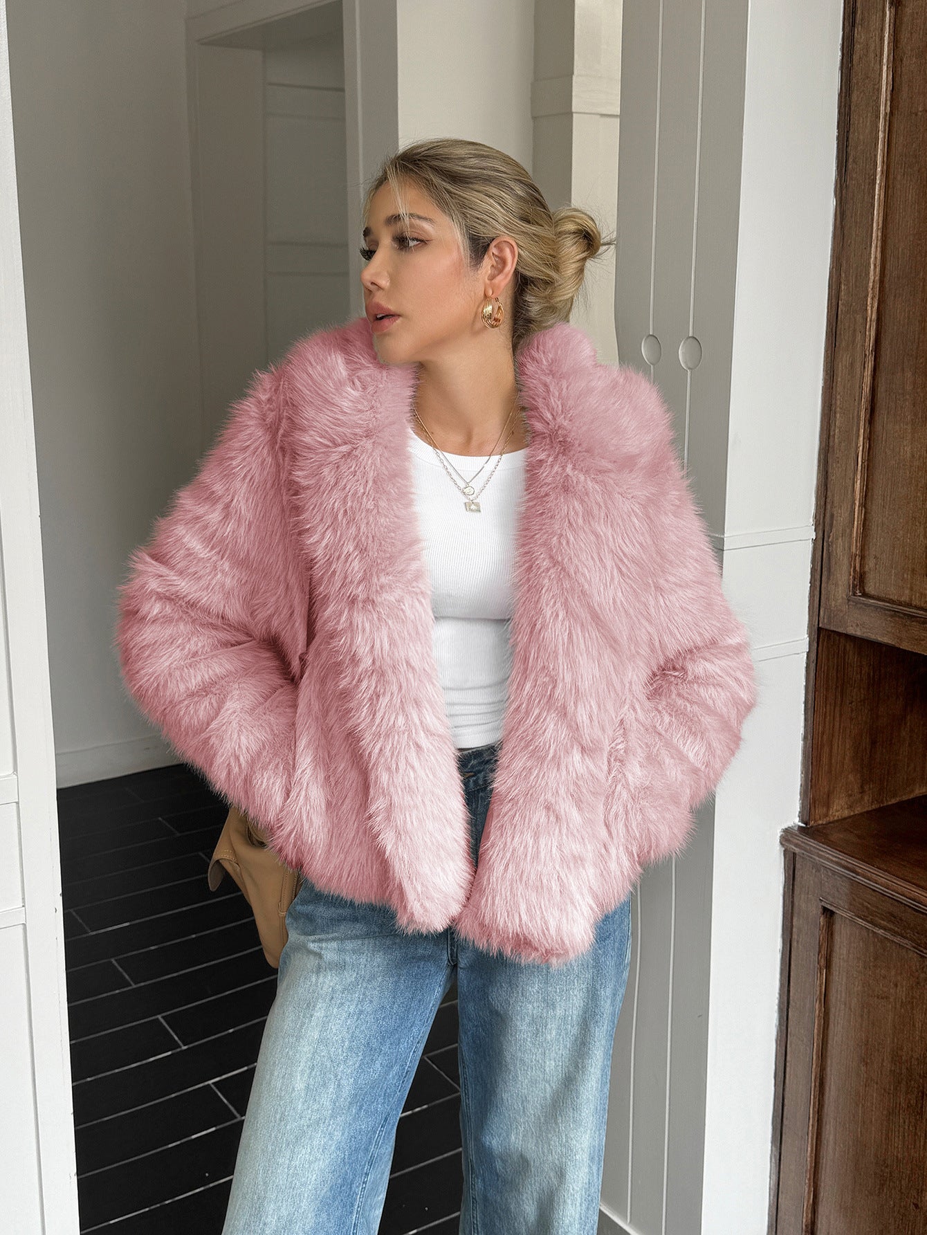 Veste Fausse Fourrure – Confort & Style