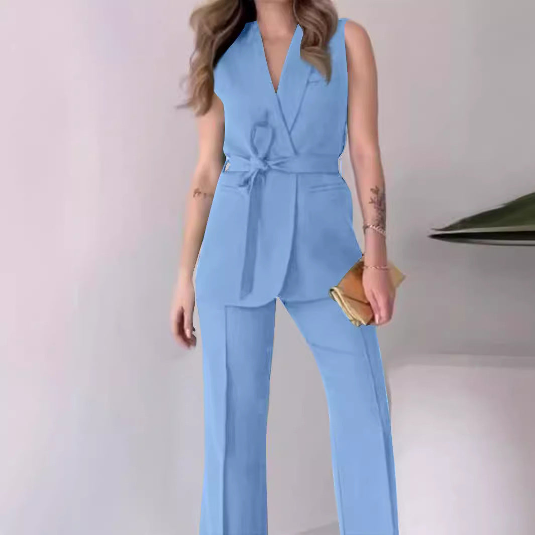 Ensemble Femme Élégant – Veste & Jupe Style Tailleur Moderne.