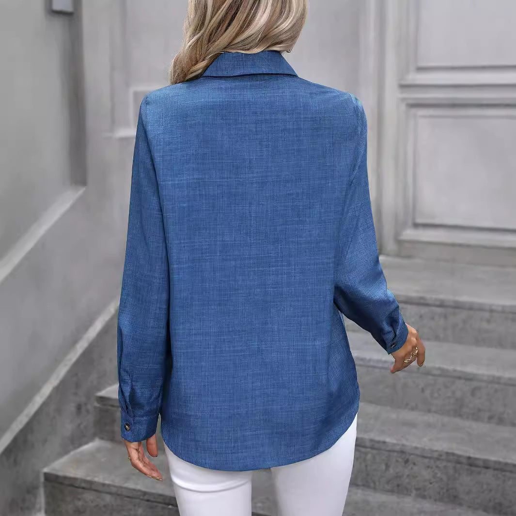Chemise Cardigan à Manches Longues - Style Tendance et Élégant