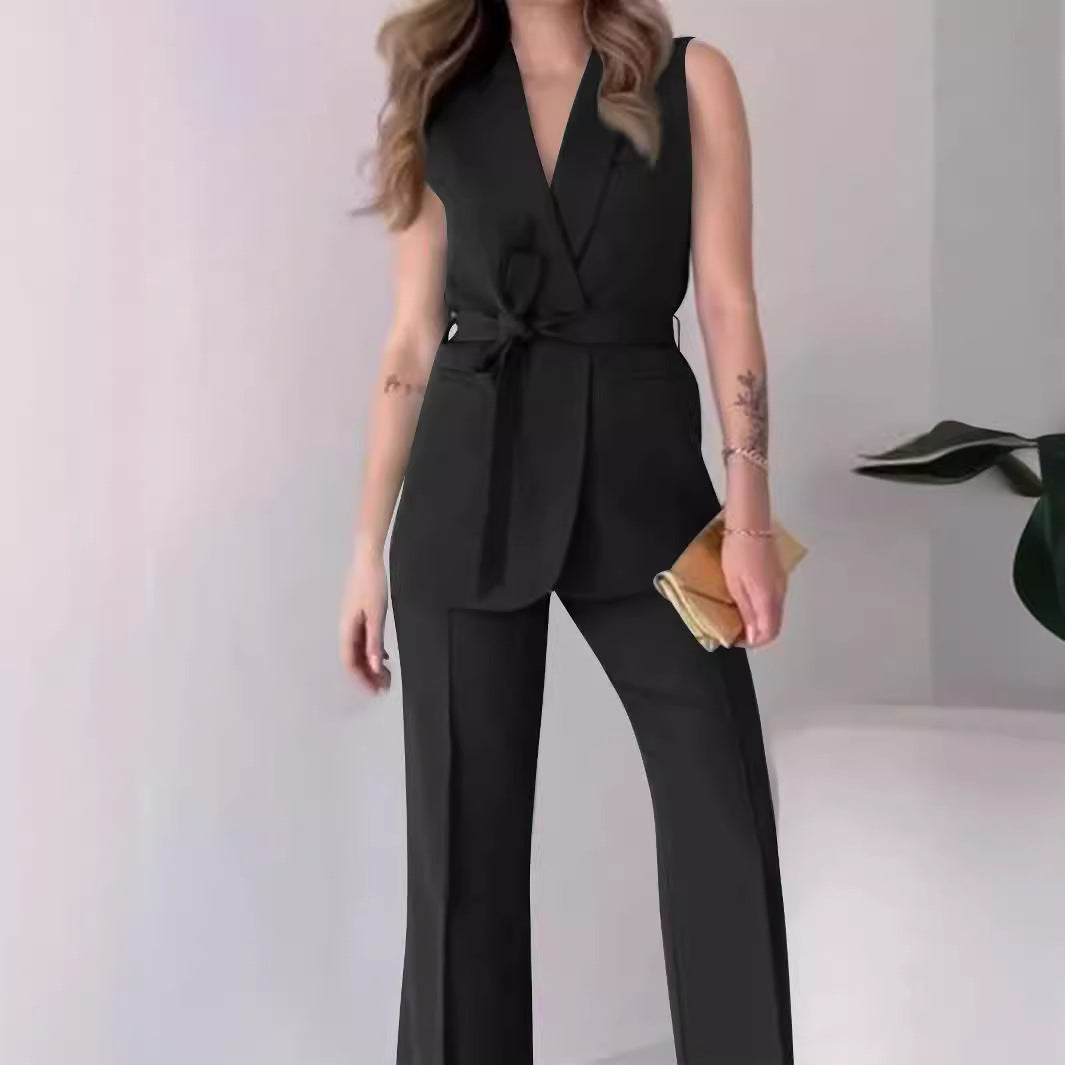 Ensemble Femme Élégant – Veste & Jupe Style Tailleur Moderne.