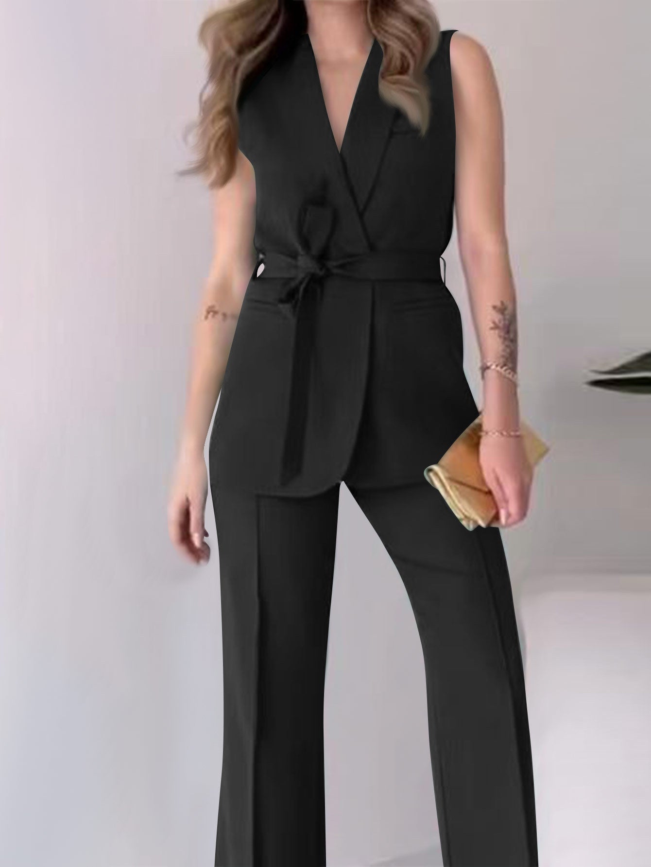 Ensemble Femme Élégant – Veste & Jupe Style Tailleur Moderne.