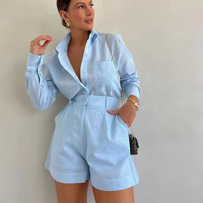 Ensemble Femme Décontracté – Uni, Coupe Ample