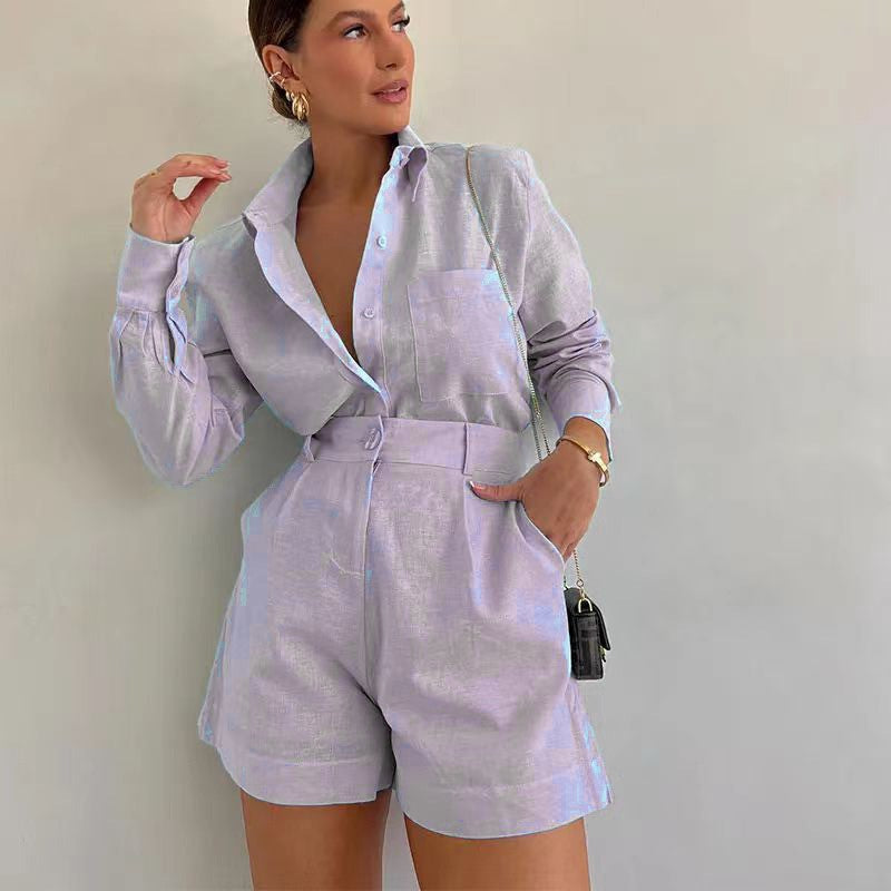 Ensemble Femme Décontracté – Uni, Coupe Ample