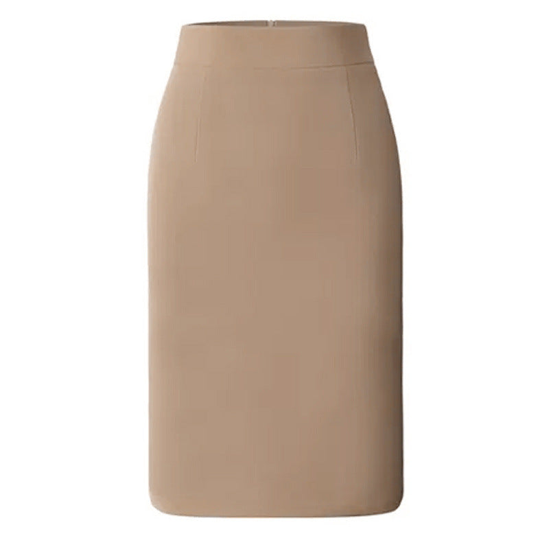 Jupe amincissante taille haute pour femme de bureau, idéale pour les déplacements