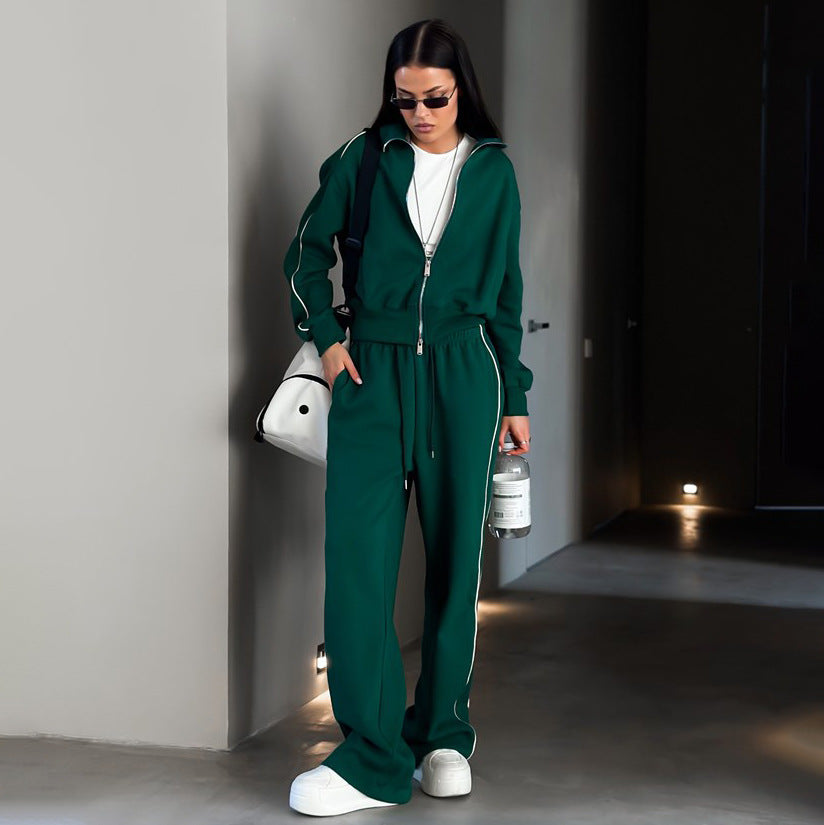 Pull Col Mi-Haut Zippé Double Sens