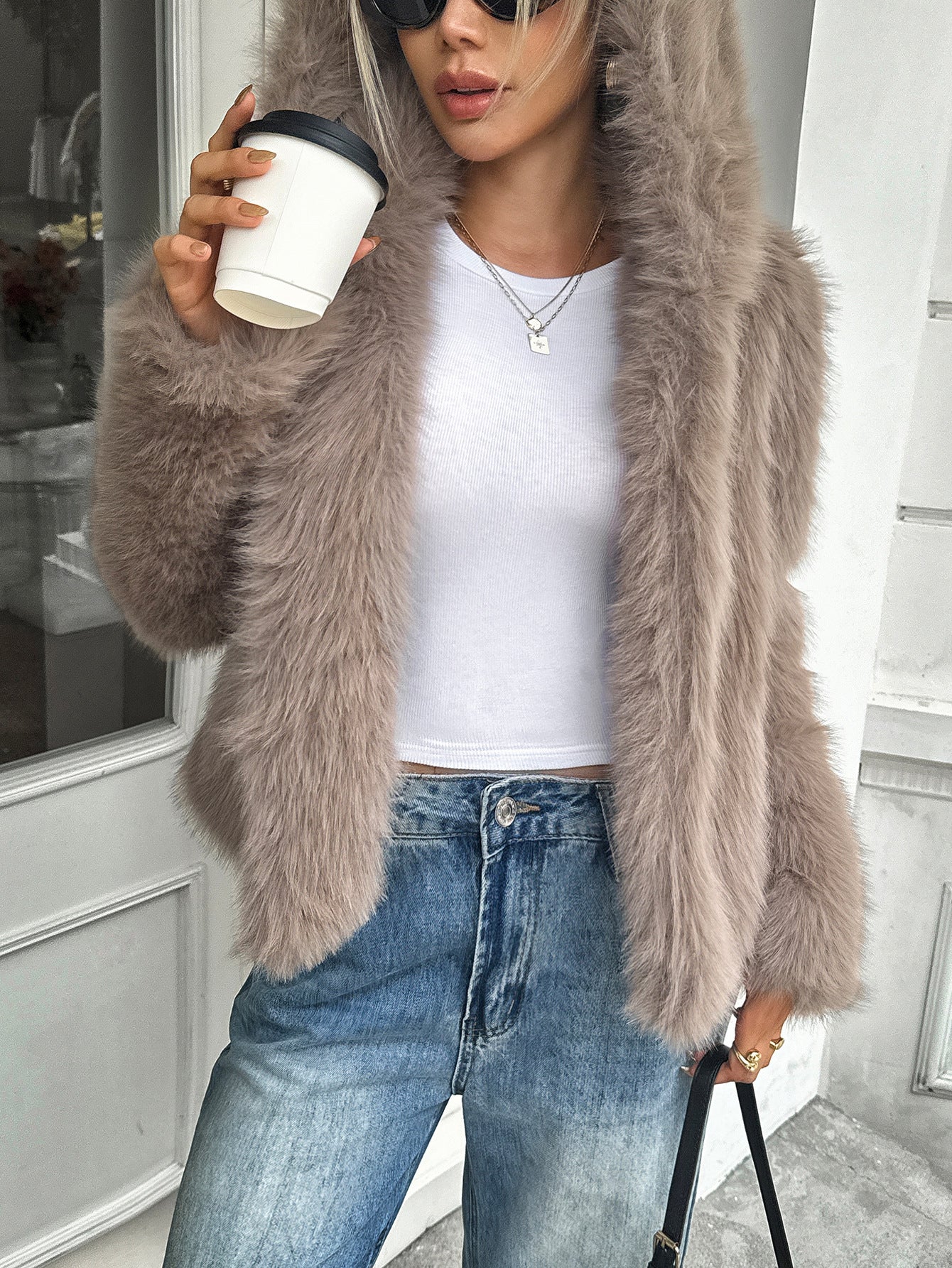Veste Fausse Fourrure – Confort & Style