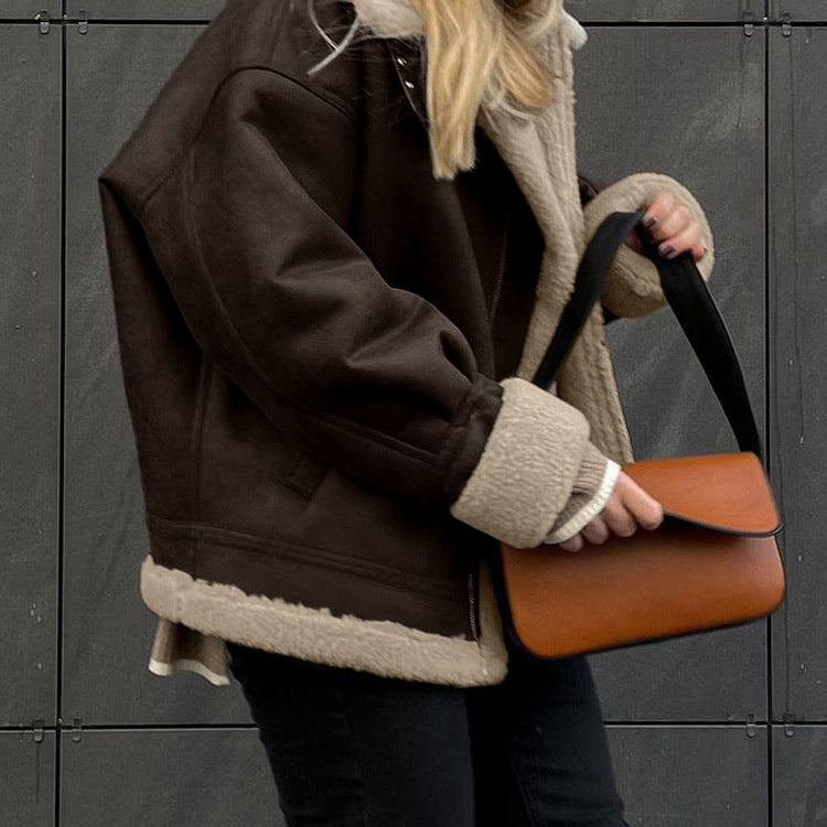 Veste Suédée Chic