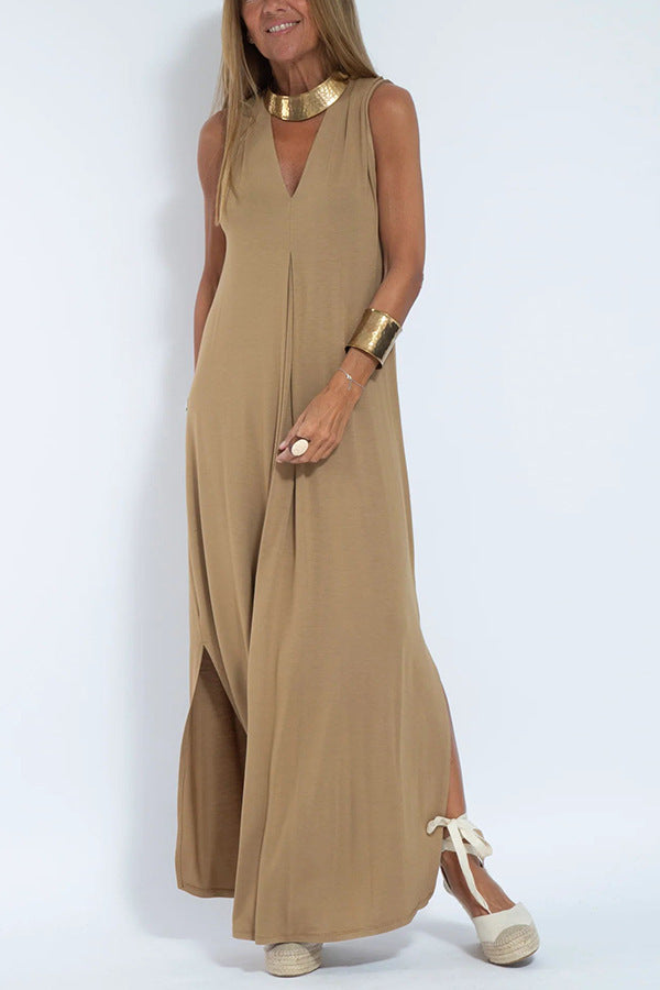 Ensemble robe légère & cardigan – Tendance minimaliste