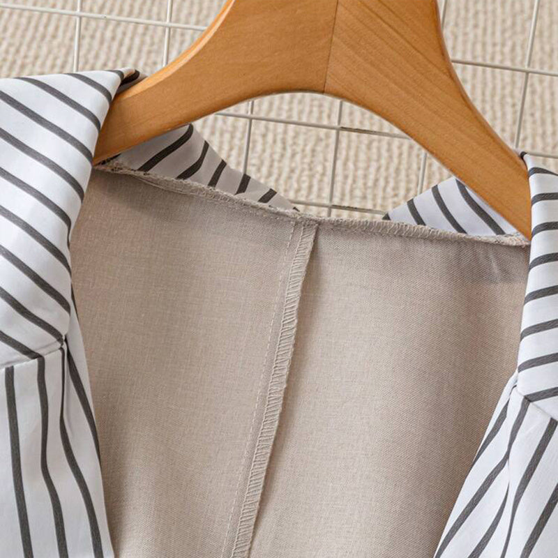 Blazer Femme Élégant à Col Tailleur – Style Minimaliste & Polyvalent