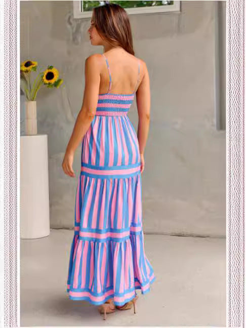 Robe Sexy à Bretelles Fines