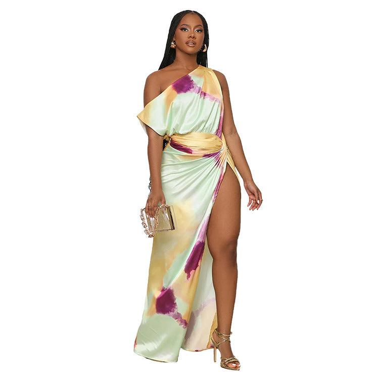 Robe Courte Élégante – Manches Princesse Longues