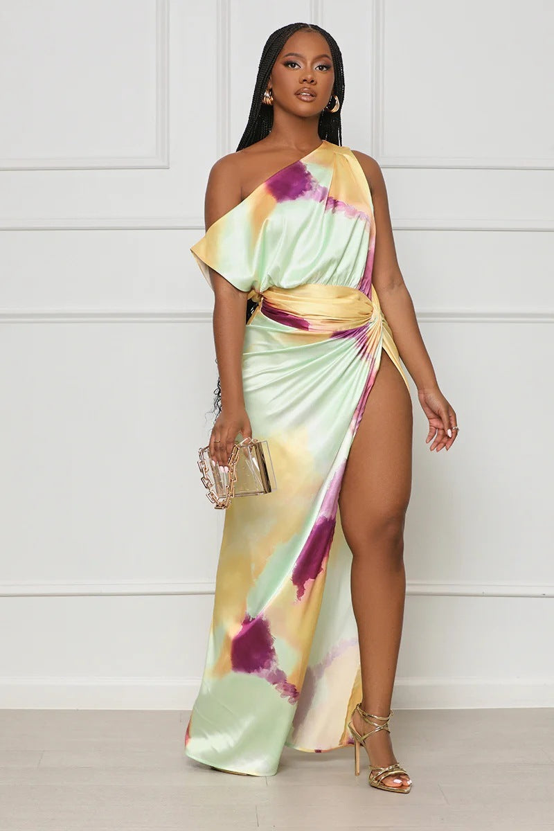 Robe Courte Élégante – Manches Princesse Longues