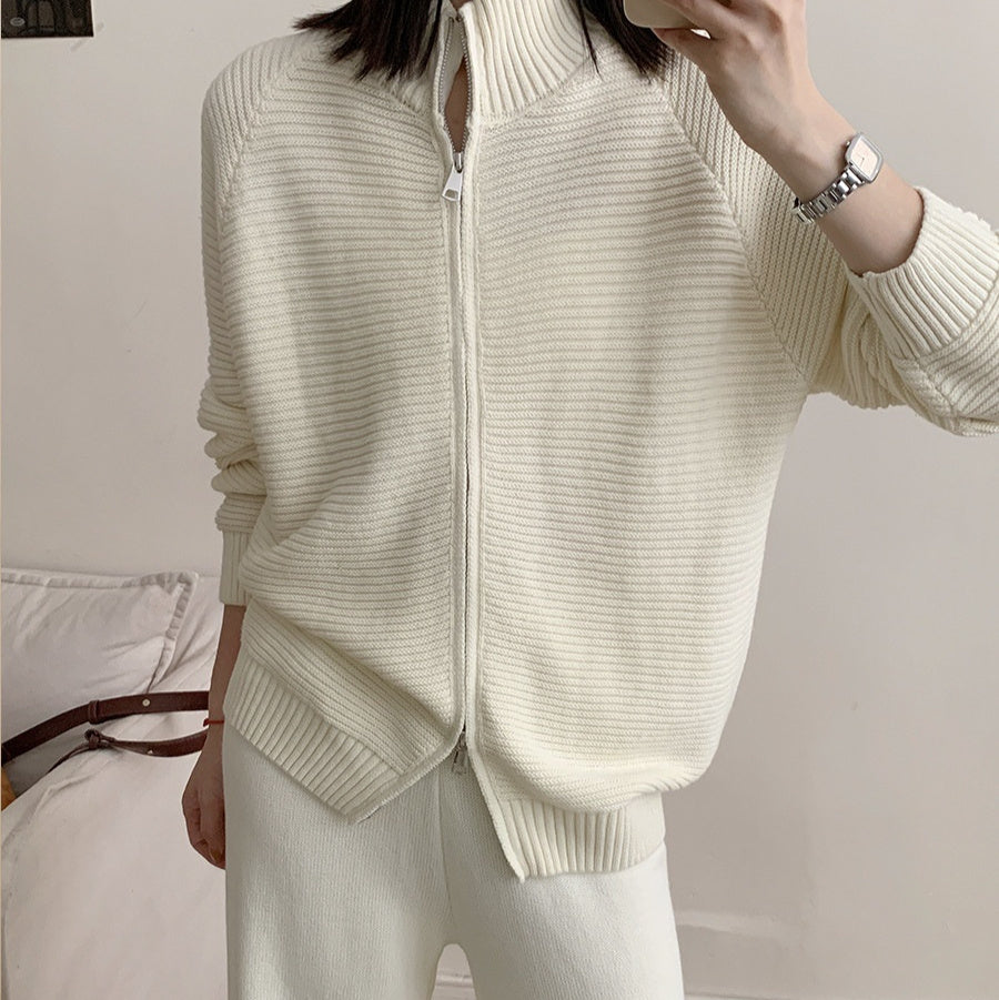 Ensemble Cardigan Zippé