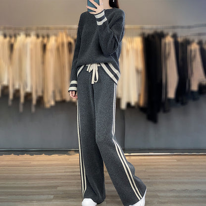 Ensemble Pantalon et Haut en Laine