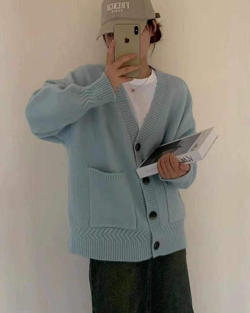 LUNORA — Cardigan Loose à Poches
