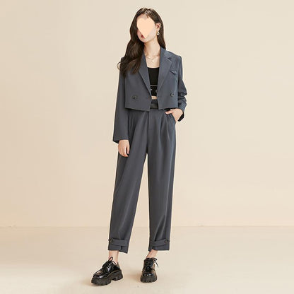 Ensemble petit col de costume pour femme