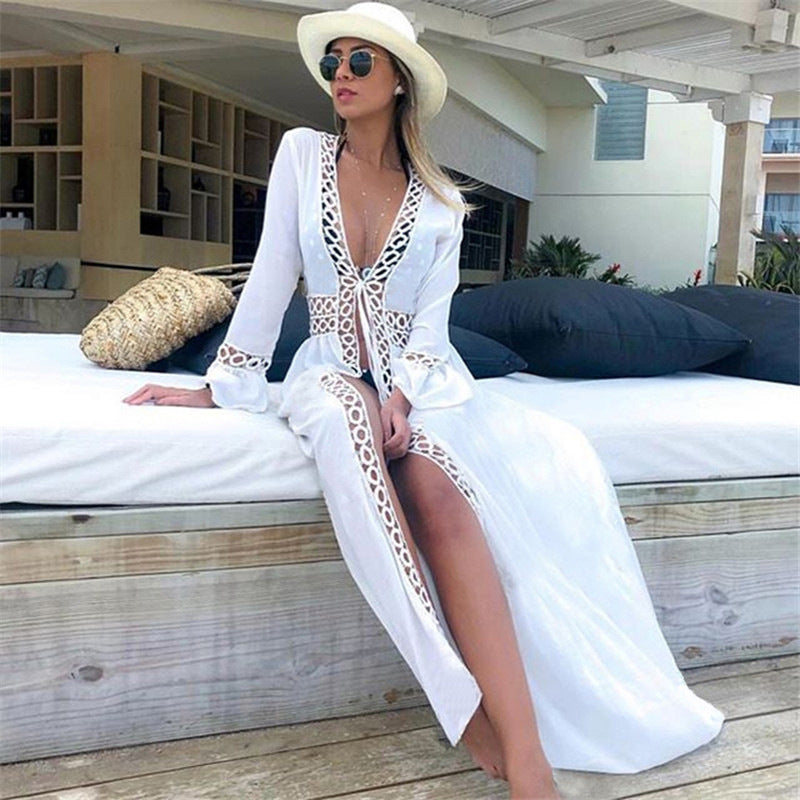 Chemise Chiffon Printemps, Kimono de Plage