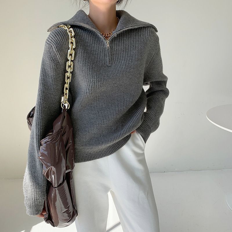 Pull zippé Niche coupe décontractée