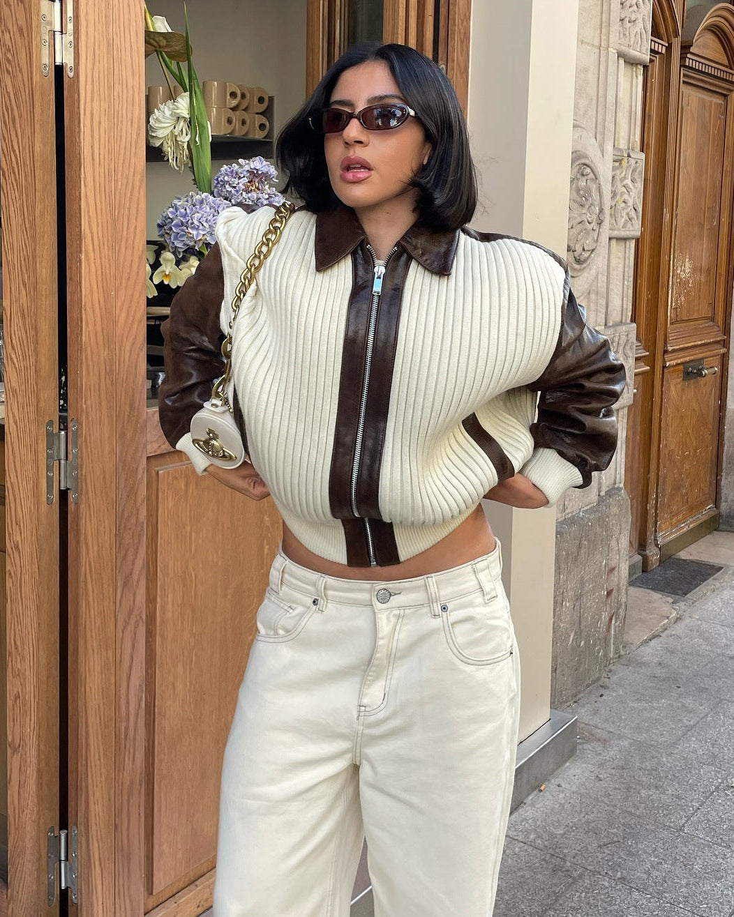 Miléna – Veste Patchwork Signature