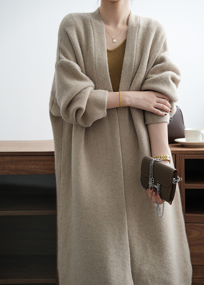 Gilet cardigan décontracté à manches longues p