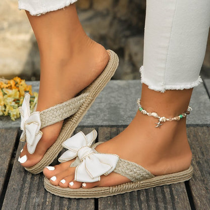 Chaussons Été Antidérapants – Paille & Chanvre