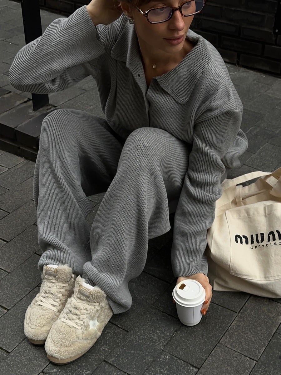 Haruna – Ensemble Casual Élégance Minimaliste