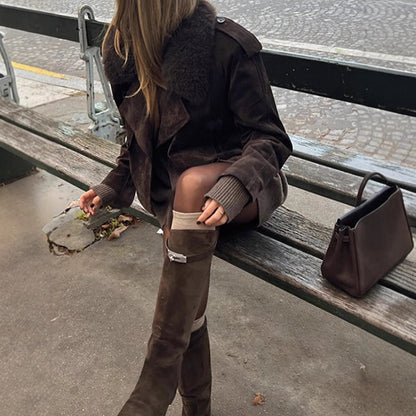 Veste Élégance Suède