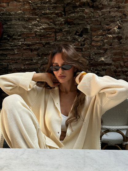 Haruna – Ensemble Casual Élégance Minimaliste