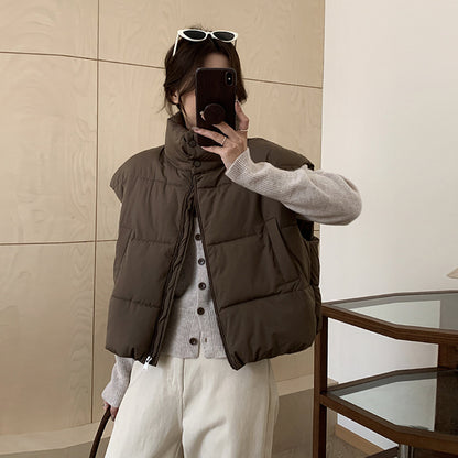 Gilet épais et chaud en coton