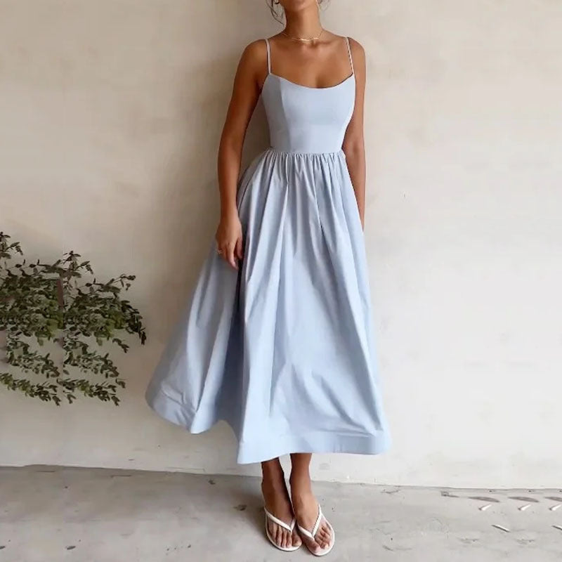 Robe à Bretelles Femme – Élégante &amp; Fraîche