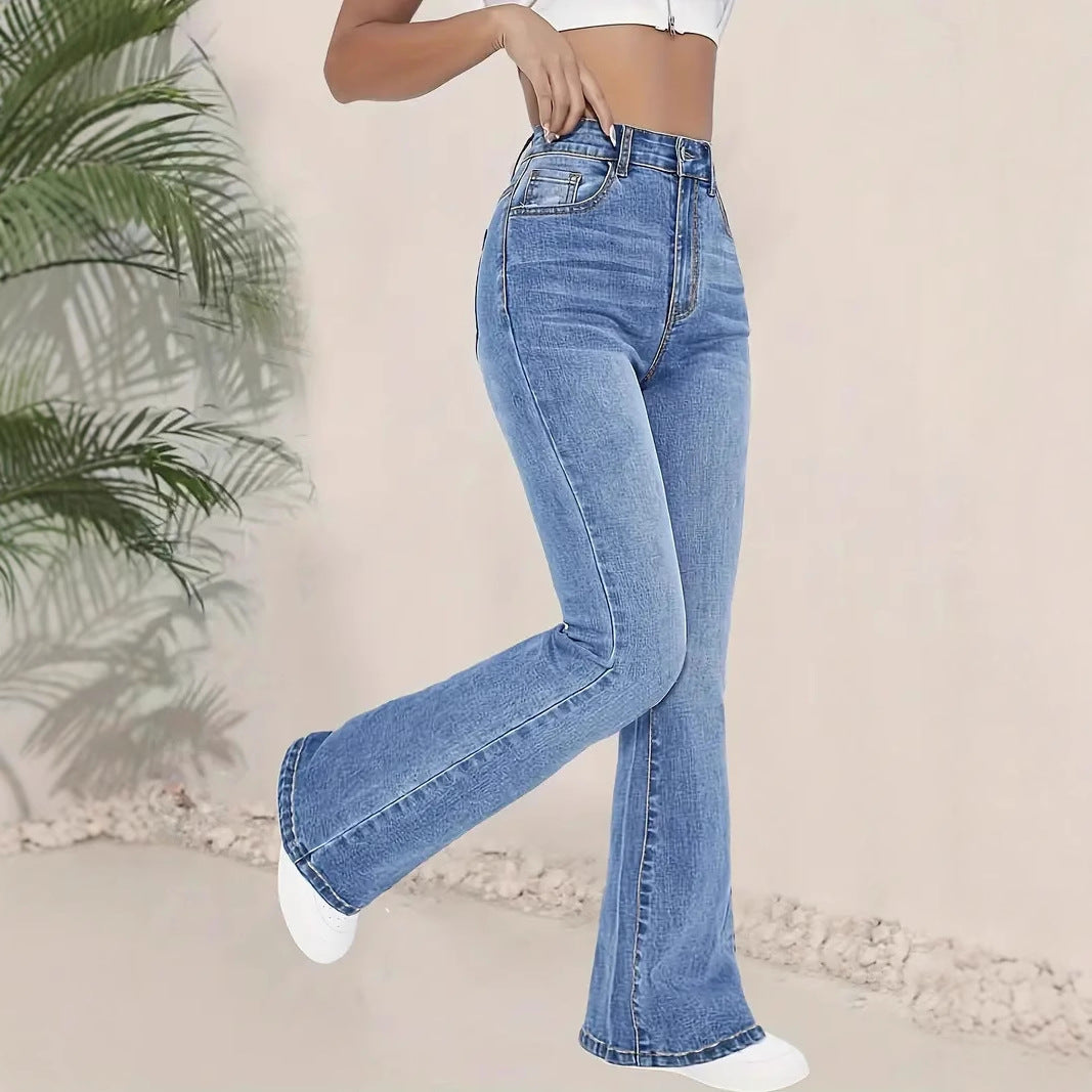 Jean Bootcut Taille Haute – Effet Liftant