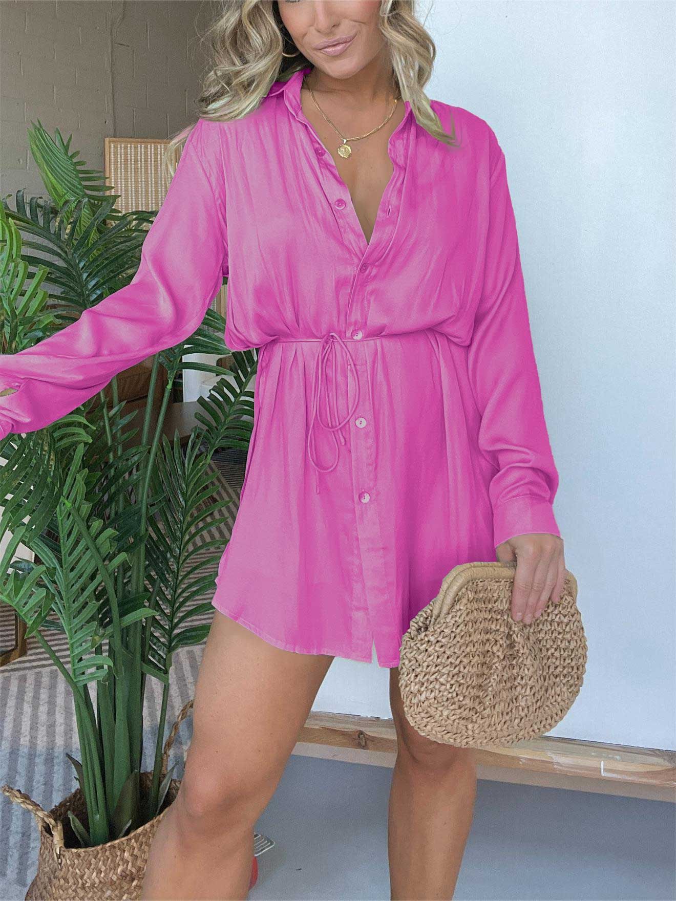 Combinaison Femme à Lacets – Manches Longues & Coupe Short