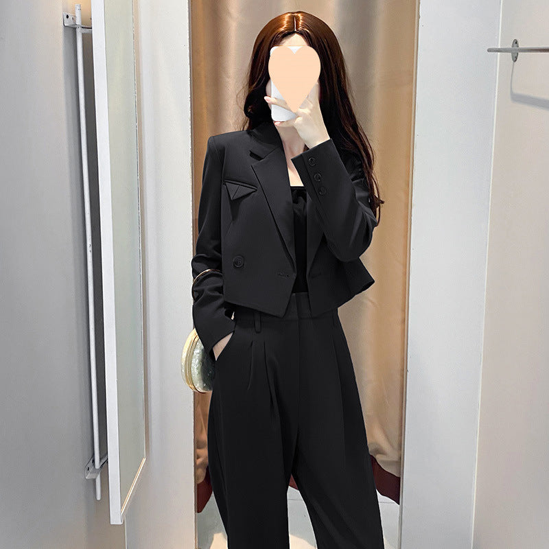 Ensemble petit col de costume pour femme