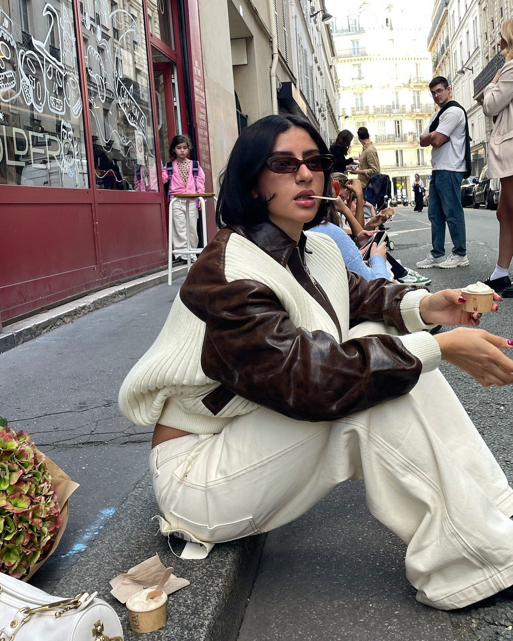 Miléna – Veste Patchwork Signature