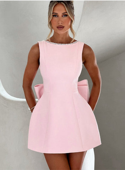 Robe A-Ligne Blanche – Style Frais & Élégant