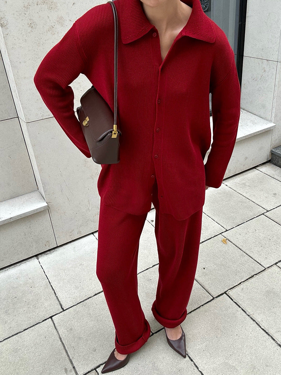 Haruna – Ensemble Casual Élégance Minimaliste