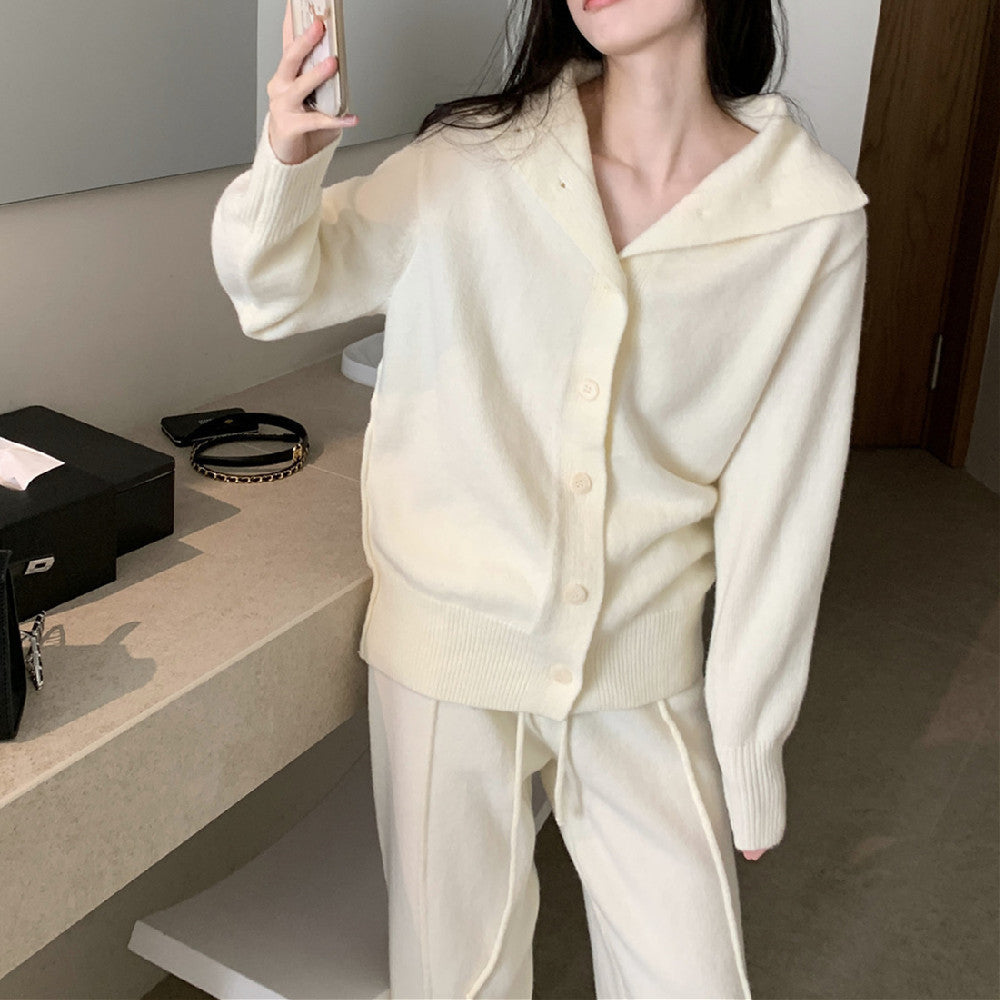 Set en maille court & chic