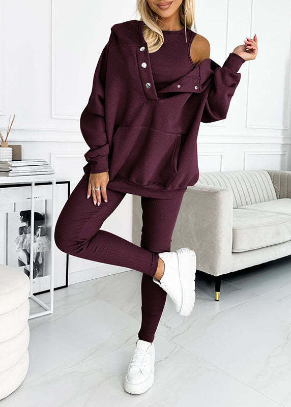 Avelina – Ensemble Athlé Chic 3 Pièces