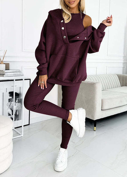 Avelina – Ensemble Athlé Chic 3 Pièces