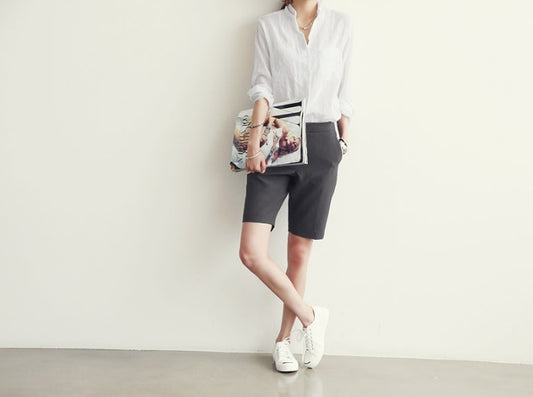 Chemise Femme en Coton & Lin