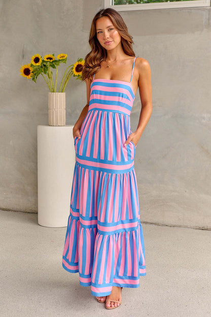 Robe Sexy à Bretelles Fines