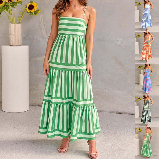 Robe Sexy à Bretelles Fines